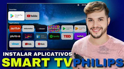 Como Instalar Aplicativos Na Smart Tv Philips Youtube