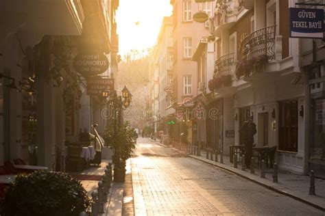 Street Istanbul In The Early Morning Editorial Photography Image Of