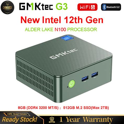 Gmktec G N Mini Pc Th Gen Intel Alder Lake N Ddr Gb Gb