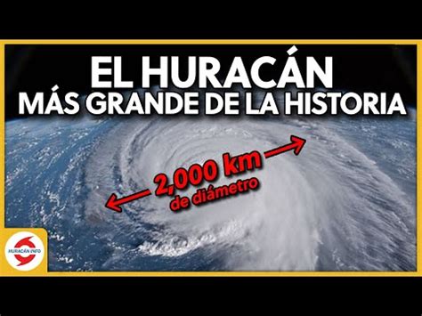 Tifón Tip es el ciclón más grande de la historia YouTube