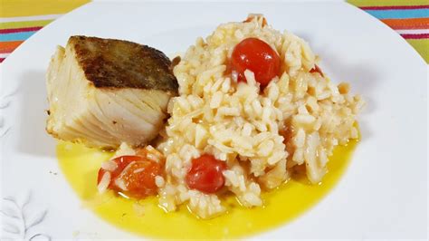 Risotto De Bacalhau Lombos Corados Deliciosa Paparoca