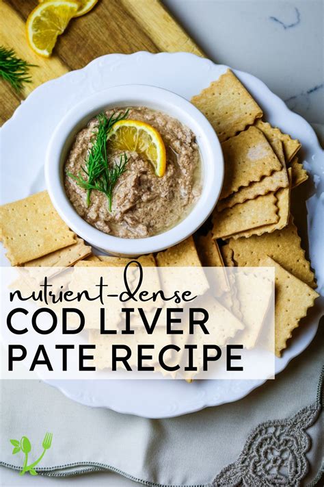 Easy 5 Minute Cod Liver Pâté Recipe Prepare Nourish