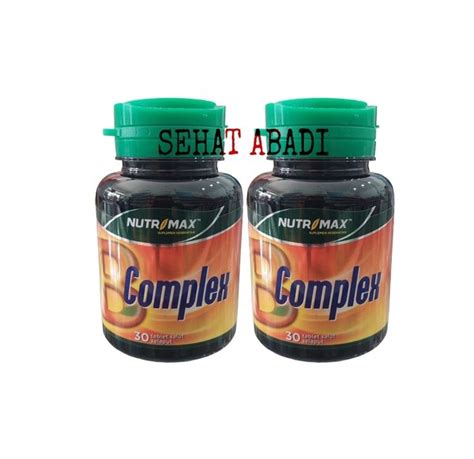 Jual Nutrimax B Complex Isi 30 Tablet Vitamin B Suplemen Daya Tahan