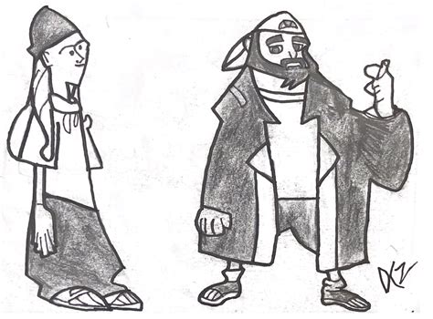 Jay And Silent Bob By Dcz Samurai Raven95 On Deviantart