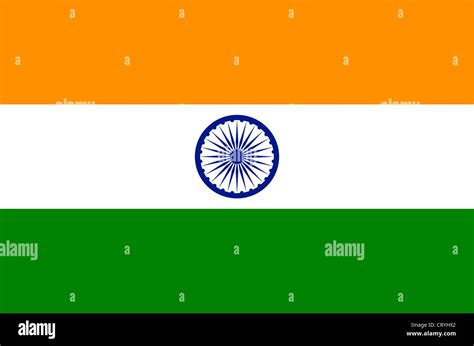 National flag of the Republic of India Stock Photo - Alamy