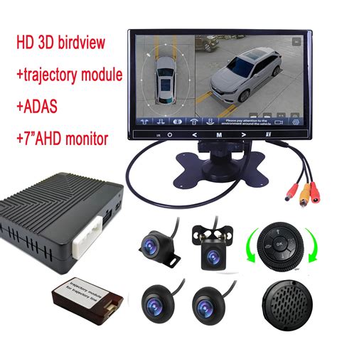 WeiVision AHD 1080P 3D 360 Degree Bird View Panorama System Cameras Car