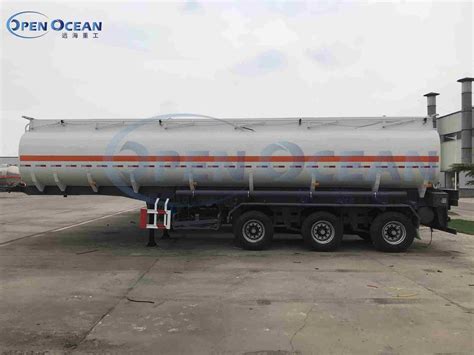 Chinese Manufactures Of 2 Axle 30000 Liters Aluminum Alloy Chemical