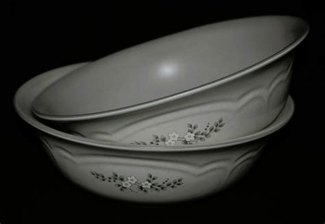 RARE VINTAGE Pfaltzgraff Heirloom 011 8 Vegetable Serving Bowls Set Of