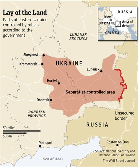 Ukraine Declares One Week Cease Fire In Fight With Pro Russia Rebels Wsj