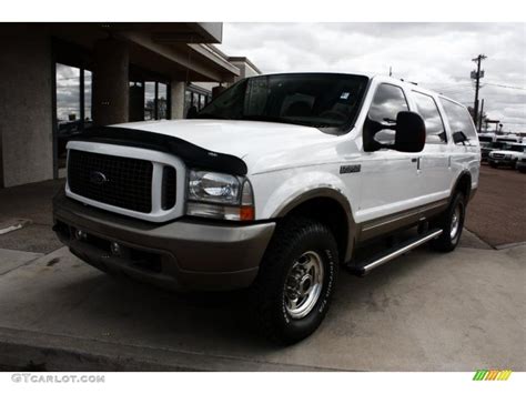 2004 Oxford White Ford Excursion Eddie Bauer 4x4 27499108 Photo 2 Car Color