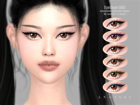 Angissi S Eyeliner A Sims Sims Sims Cc Makeup