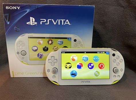 Psp Vita Slim Green