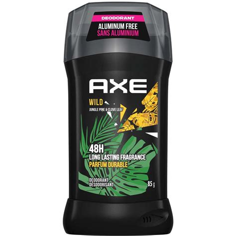 AXE Wild Jungle Pine & Clove Leaf Deodorant Stick for Men, 48h Odour
