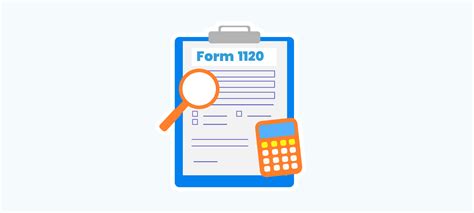 Form 1120 Income Tax Return For C Corporations