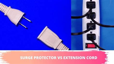 Surge Protector Vs Extension Cord (What's The Difference ...