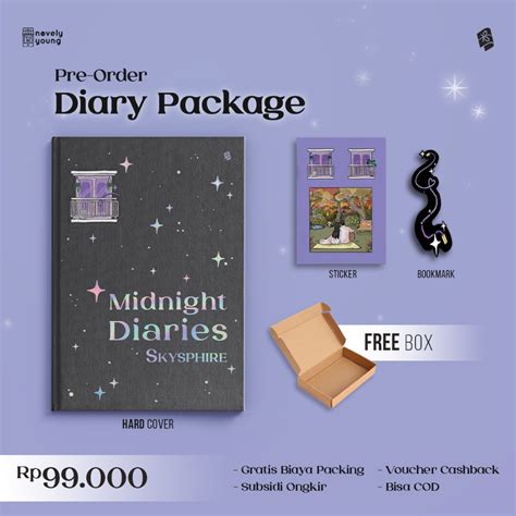 Jual Novel Midnight Diaries By Malioboro Hartigan Skysphire Bukune