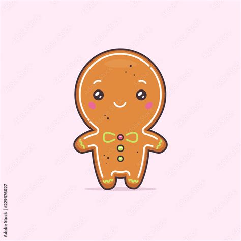 Cute Gingerbread Man