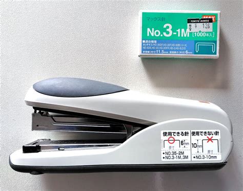 中型ホッチキス MAX HD-35DF 最大30枚とじ - メルカリ
