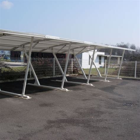 Aluminium Carport ST FLORENT Covertou Stahl