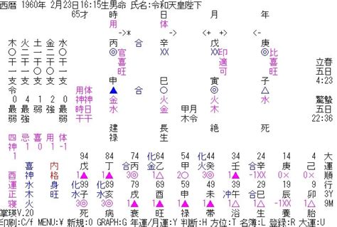 2月23日 今上天皇陛下の命式 その2 子平・四柱推命・紫微斗数・守護仏・奇門命理・六壬命理・太乙命理 明澄五術・南華密教ブログ （めいちょうごじゅつ・なんげみっきょうぶろぐ）