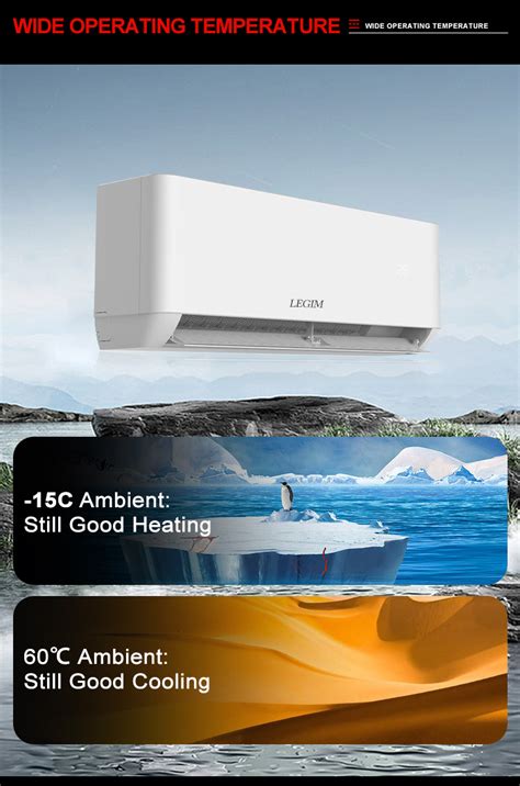 Europe Energy Efficiency Wall Mounted Split Air Conditioners 9000 To