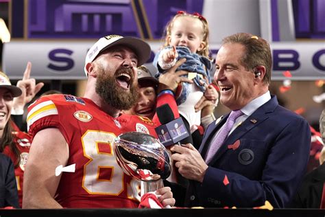 Jason Kelce Poses With Lifelong Eagles Fan Miles Teller As They Cheer