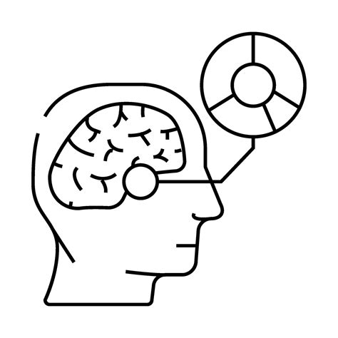 Cognitive Skills Neuroscience Neurology Line Icon Illustration 48357967