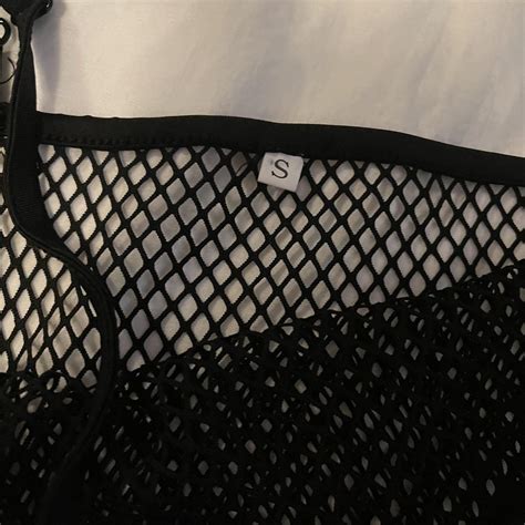 Mesh Dress To Wear On Top Of Lingerie Or Depop
