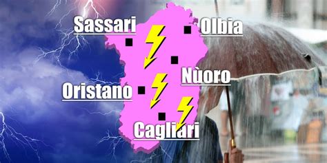 Meteo Sardegna Avvio Giugno Ancora Nubifragi E Lestate Rimane