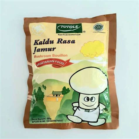 Jual Totole 80 Gr Kaldu Jamur Perisa Jamur Mushroom Powder Vegan Food