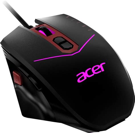 Acer Nitro Gaming Mouse II Gaming Mouse with PAW3325 Sensor, Adjustable DPI & 8 Buttons ...