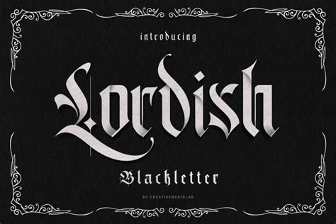 Lordish Blackletter Font - Demofont.com