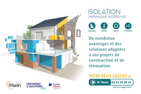 Nos solutions Isolation thermique extérieure MORIN Groupe