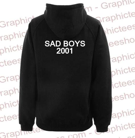 sad boys hoodie back - Graphicteestores