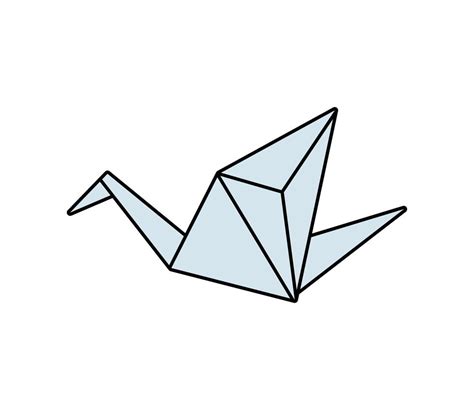 paper bird origami 11479878 Vector Art at Vecteezy