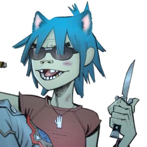 Cat Boy 2d Gorillaz Gorillaz Art Gorillaz Noodle