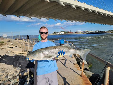 Rick Warrick Striped Bass Delaware Surf Fishing