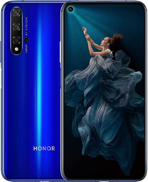 HONOR 20 (128 GB + 6 GB RAM) 6.26 pulgadas HD 4G LTE, GSM, celular con ...
