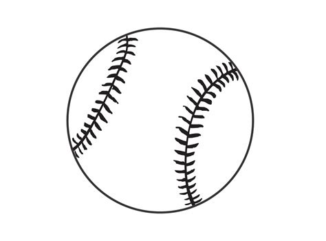 Sport Ball Baseball Line Art PNG 12996776 PNG