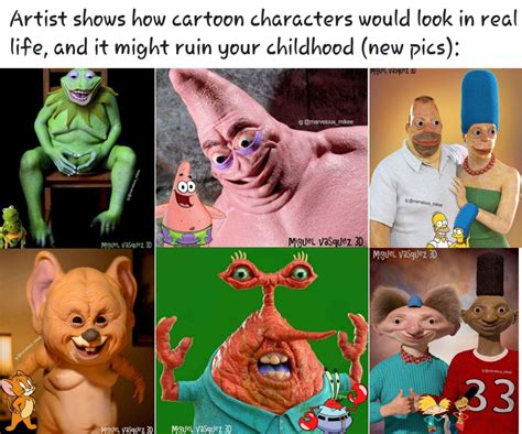 Cartoons In Real Life