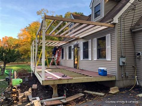 Porch Roof Designs | Front Porch Designs | Flat Roof Porch