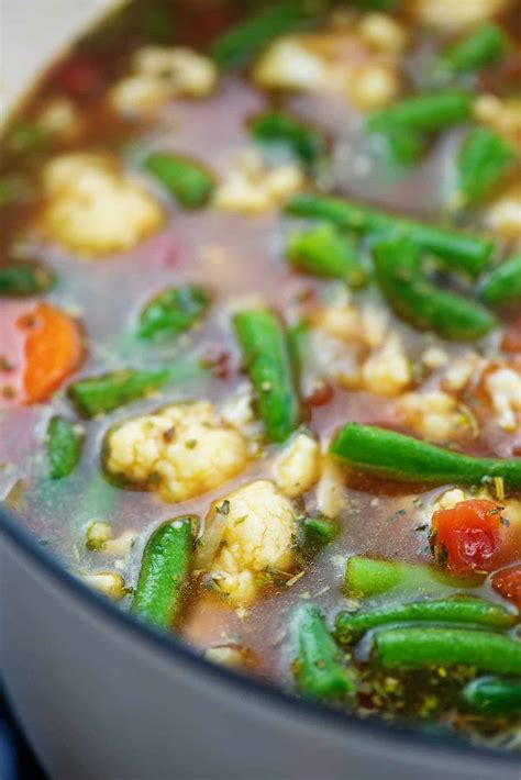 Easy Hearty Keto Vegetable Soup That Low Carb Life