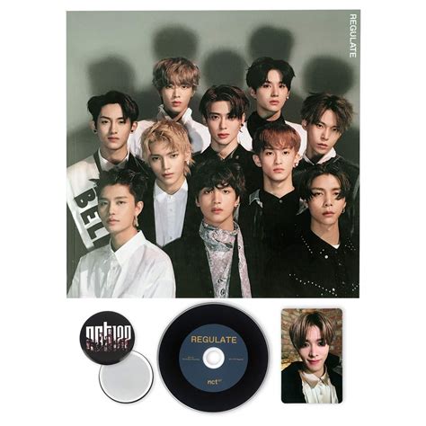 Nct St Repackage Album Nct Regulate Cd Booklet