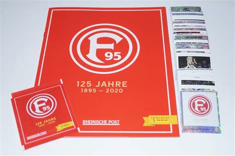 125 Jahre Fortuna Düsseldorf Komplettset Leeralbum NO PANINI Just