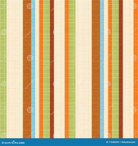 Seamless Striped Fabric Pattern Stock Images - Image: 11048694