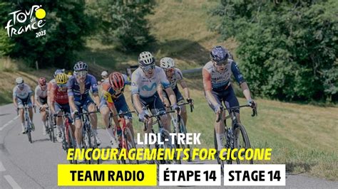 Lidl Trek Team Radio Stage 14 Tour De France 2023 YouTube