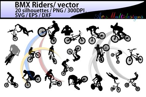 bmx rider silhouette / BMX Rider svg / bmx riders / bmx cycle / bmx ...