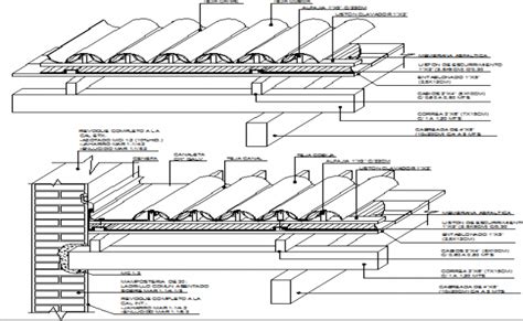 Clay Tile Details With Roof Construction