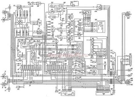 Схема электропроводки газ 3307 цветная с описанием – ГАЗ 3307 ...