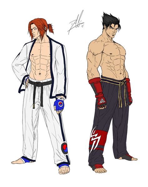 Tekken Revised Hwoarang And Jin Color Only By DHK88 On DeviantART